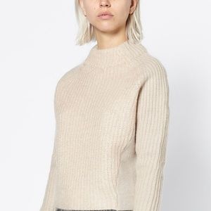 Acne Studios “Loyal” mixed knit sweater, small
